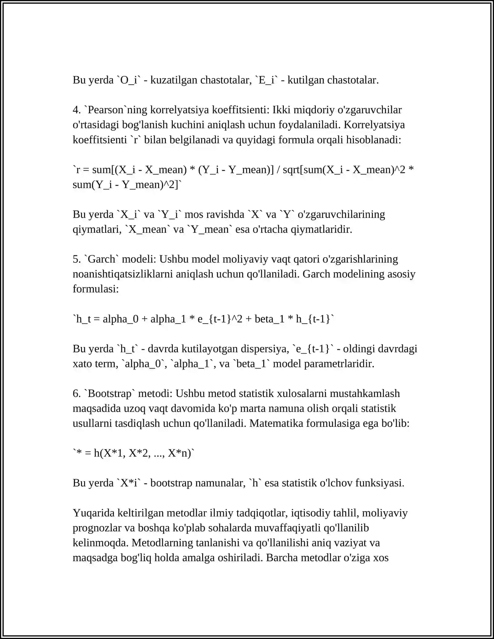 MUXIMLILIK DARAJASINI AUDITDA QOʻLLASH TARTIBI 4