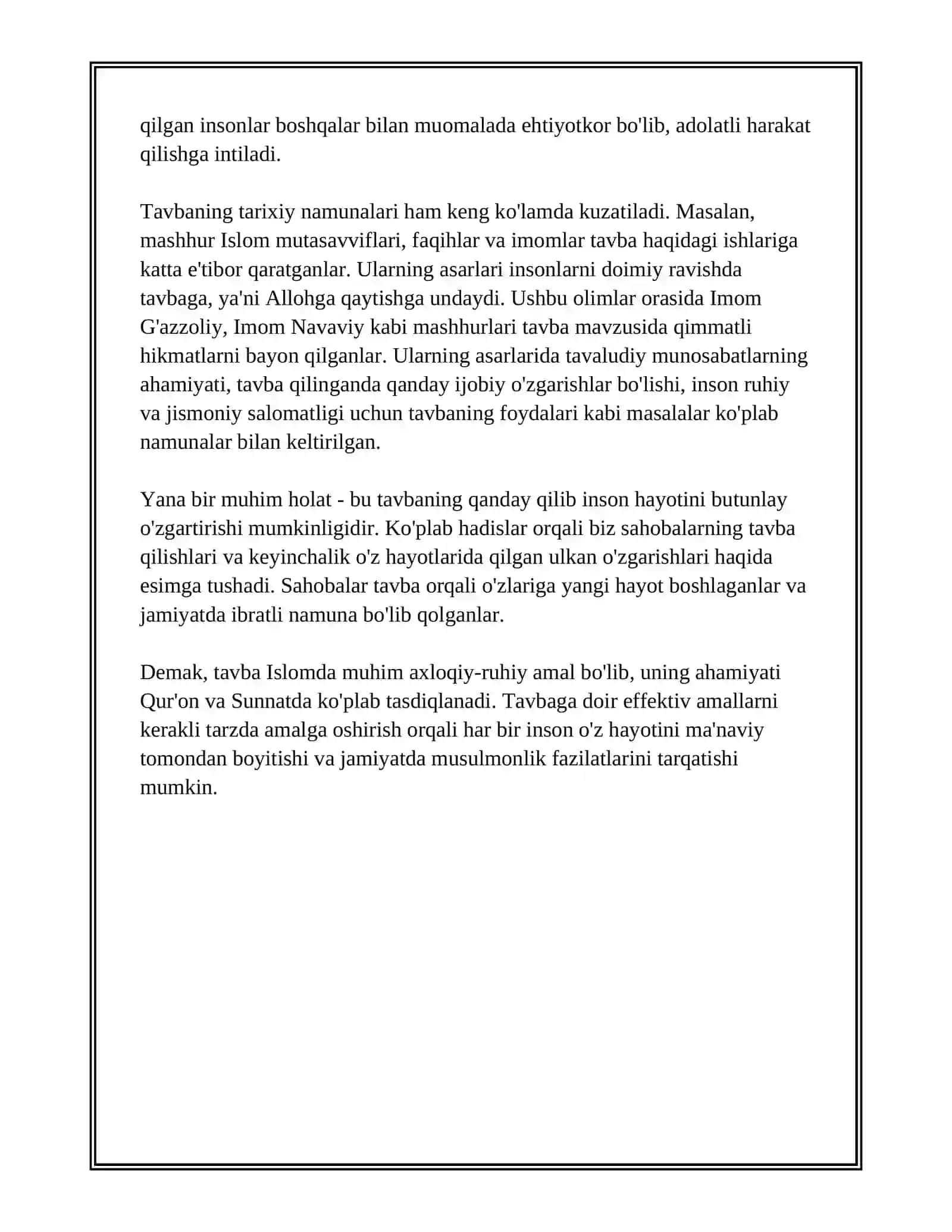 GʻAZZOLIYNING TOVBA ASARIDA DIN VA AXLOQ MASALALARI 4