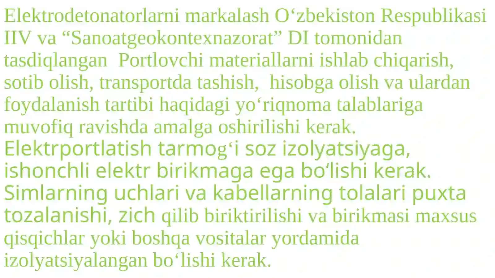 Elektrodetonatorlar 4