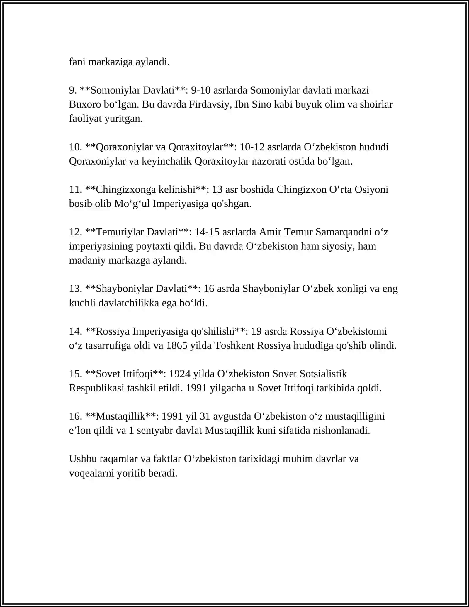URGANCH DAVLAT UNIVERSITETI TARIX KAFEDRASI 4