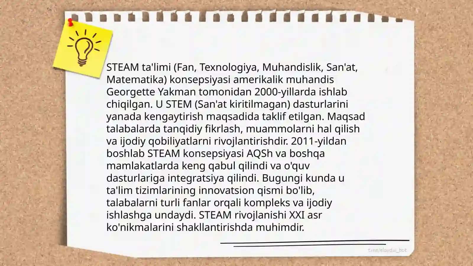 STEM va STEAMning rivojlanishi 4