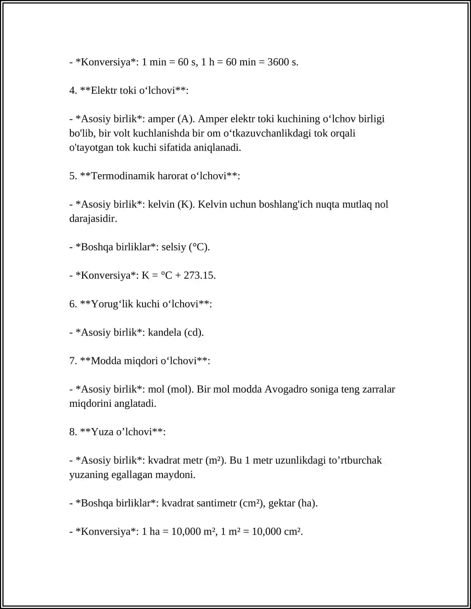 METROLOGIYANING ASOSIY ATAMALARI 4
