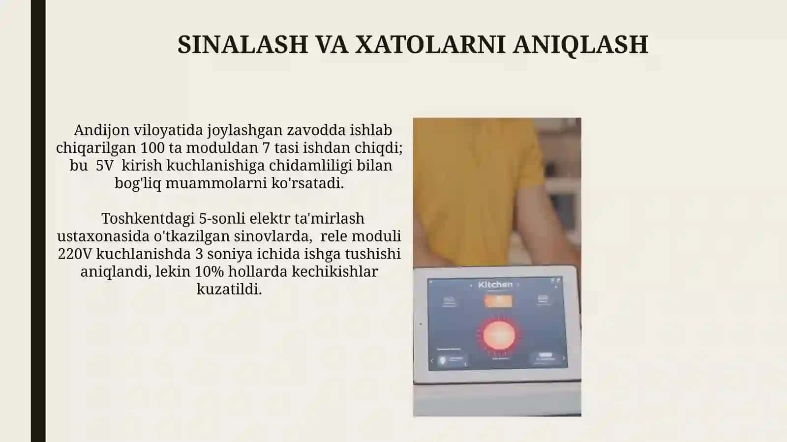 Dasturlanuvchi OVEN relesimodulinio'rganish 4