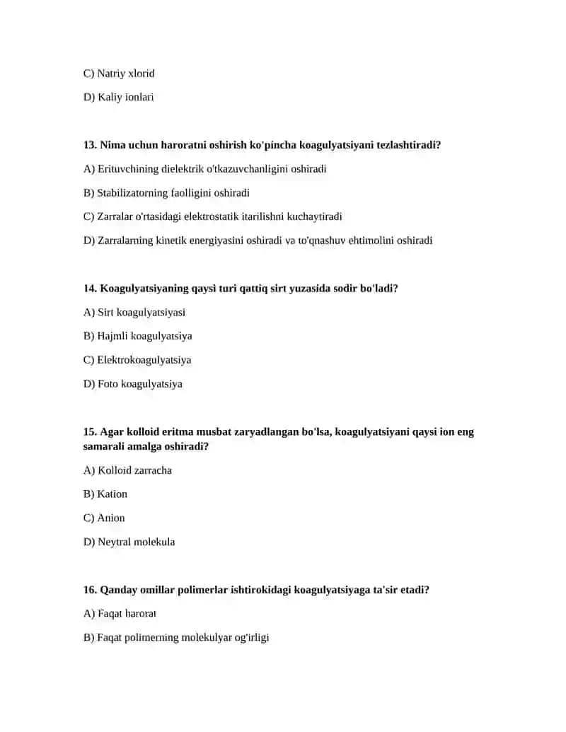Koagulyatsiya va uning ahamiyati 4