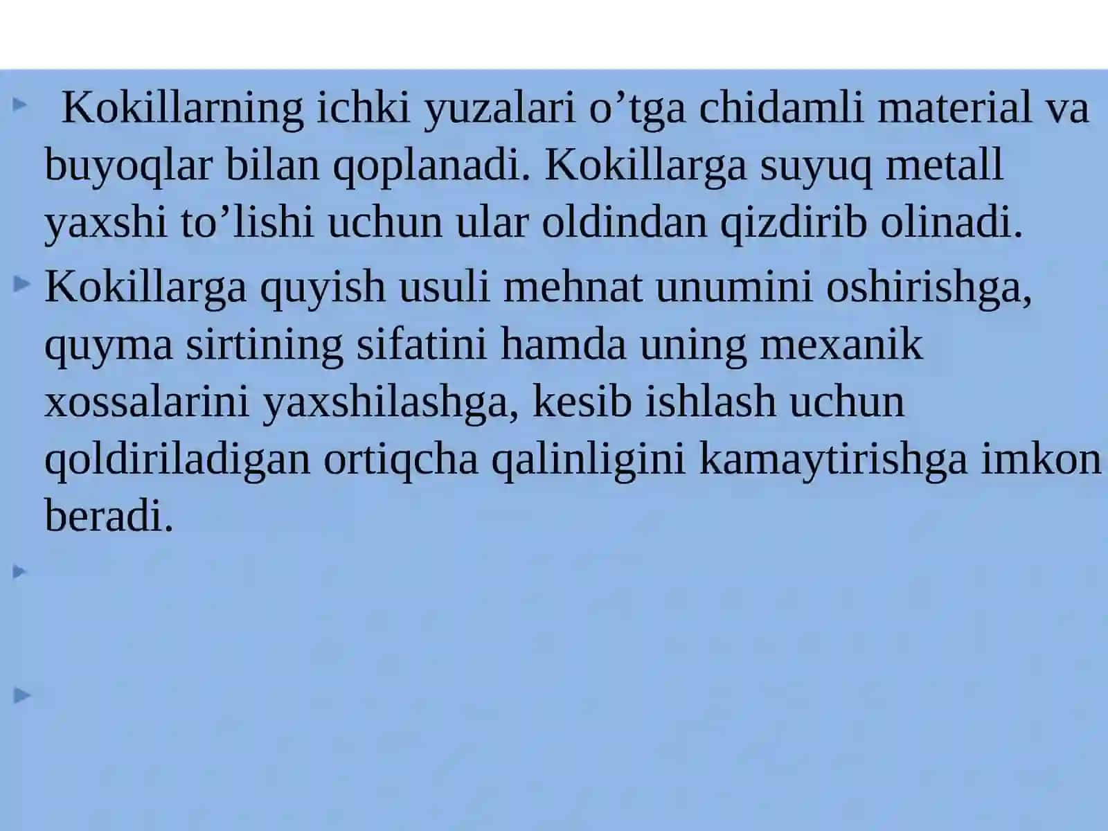 Quymakorlik asoslari 4