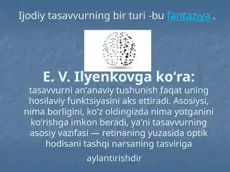 Tasavvurning mohiyati 4