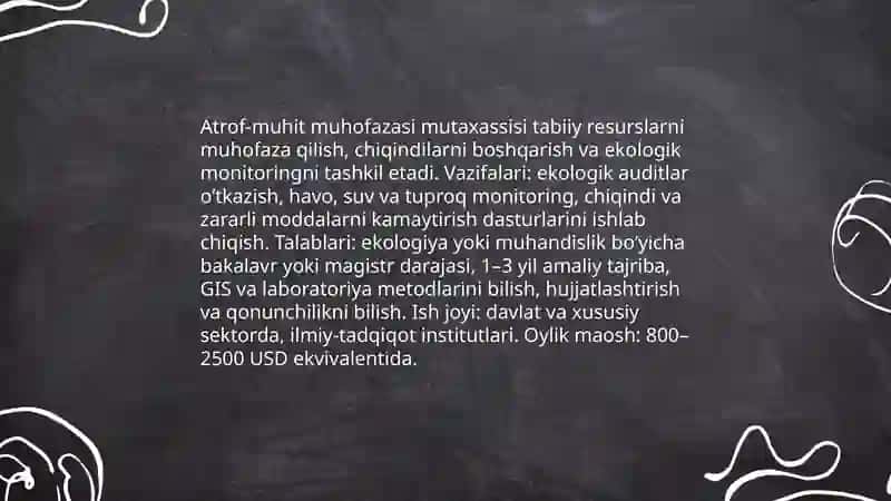 Ekalogik kasblar 4