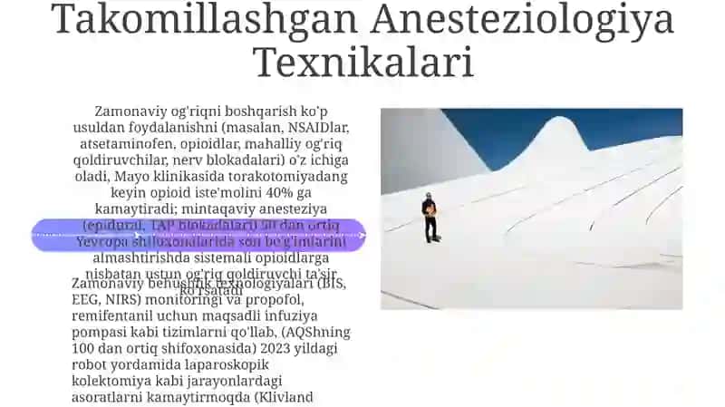 Zamonaviy og'riqsizlantirish usullari 4