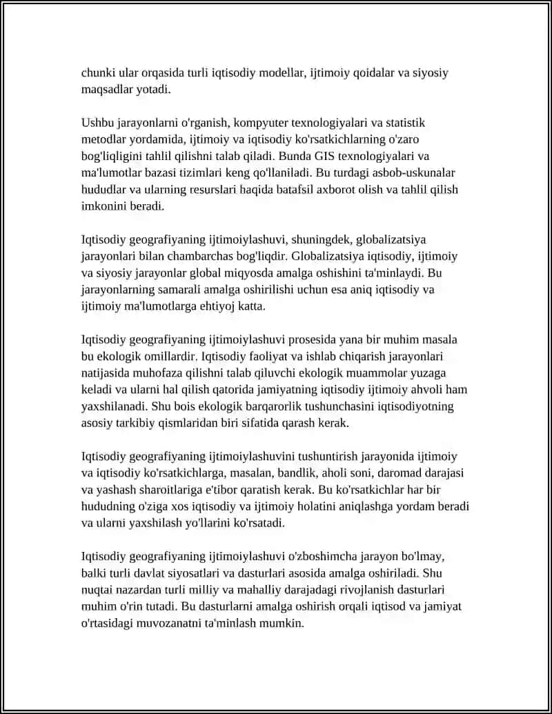 Iqtisodiy Geografiyaning Ijtimoiylashuvi 4