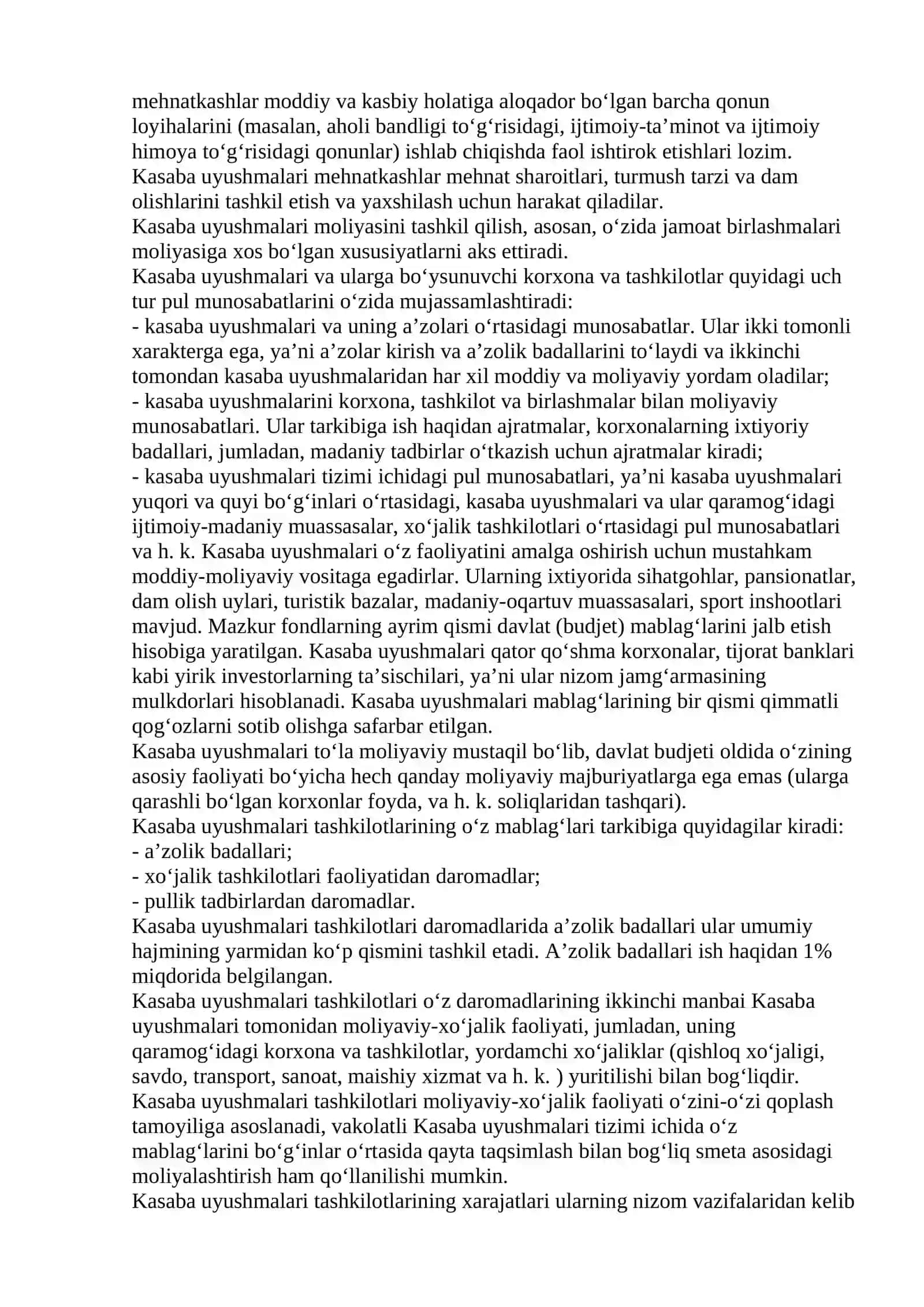 Jamoat tashkilotlari va birlashmalari moliyasi 4