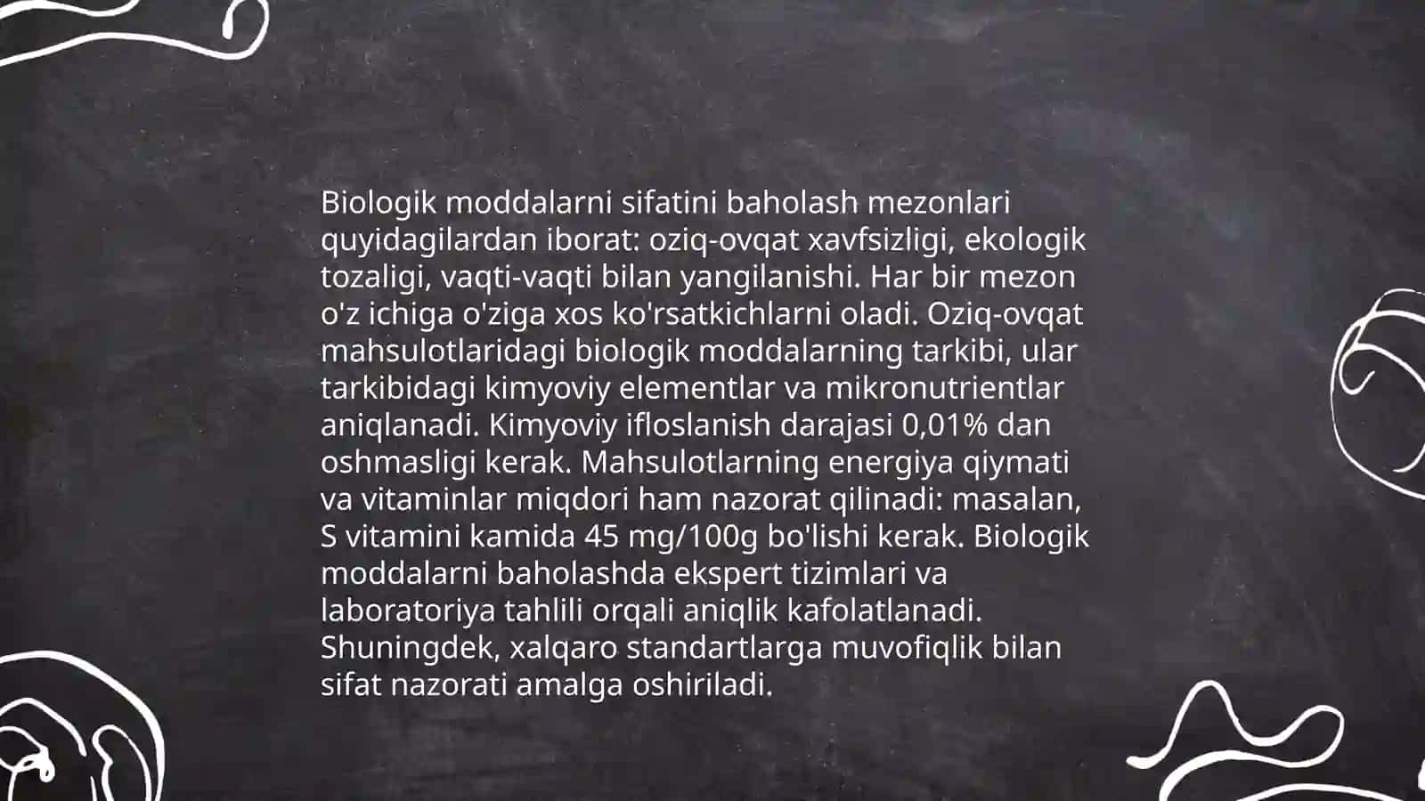 Farmatsevtik moddalar sifatini standartlashtirish. Biologik va biotexnologik moddalarni tartibga solish xususiyatlari 4