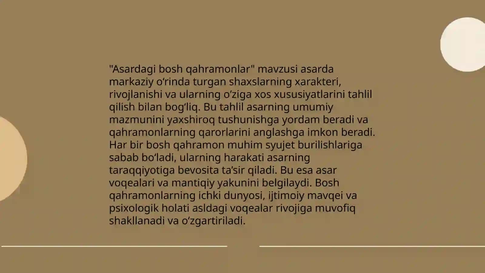 Mahmud Olaqoshning "Peshonamdagi nur "asari adabiy tahlili 4
