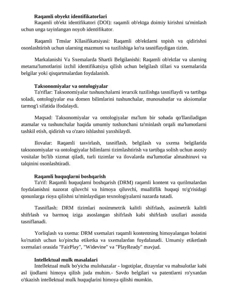 Raqamli Tmslar Kllasifikatsiyasi, Markalanishi Va Sxemalarda Shartl Belgilanishi 4
