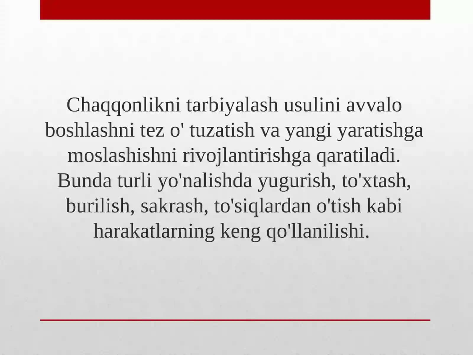 Chaqqonlik qobiliyatini tarbiyalash 4