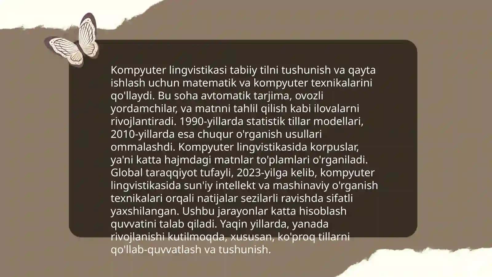Tilshunoslikning zamonaviy yoʻnalishlari 4