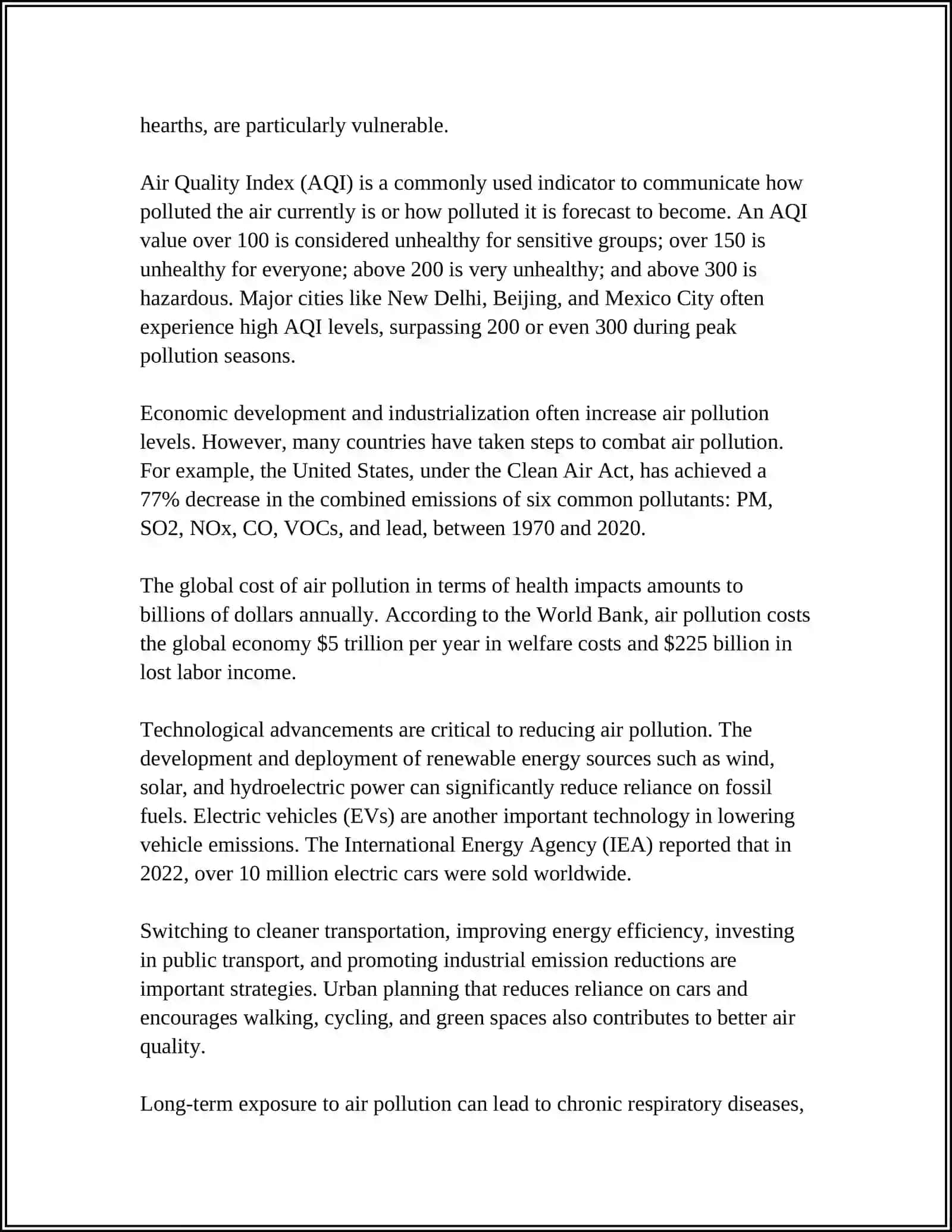 DARS ISHLANMA MAVZUSI: ENVIRONMENTAL PROBLEMS 4