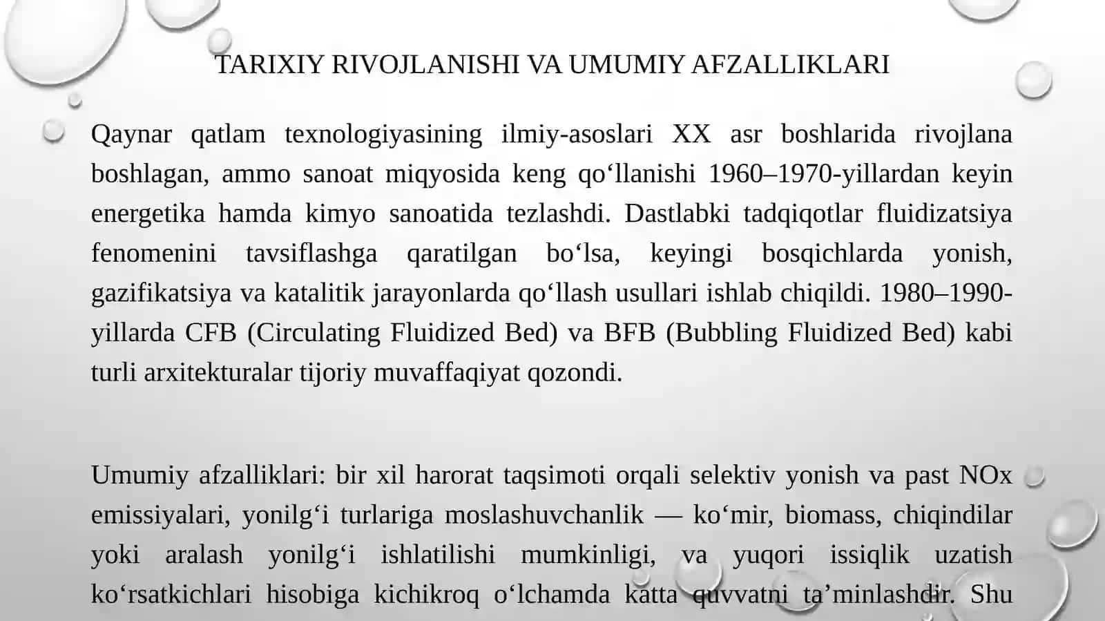 Qaynar qatlam pechining tasnifi, tuzilishi va ishlash prinsipi 4