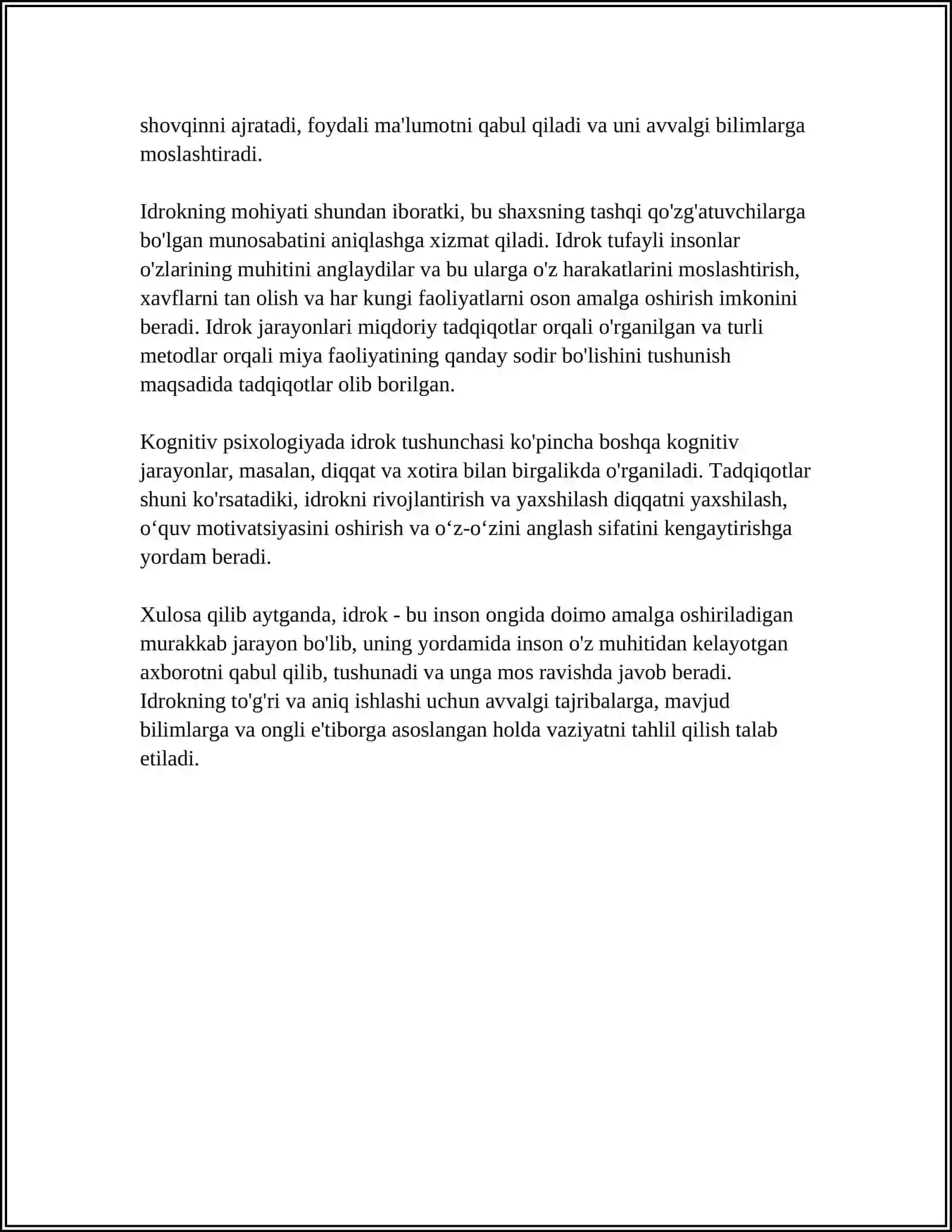 IDROK HAQIDA TUSHUNCHA 4