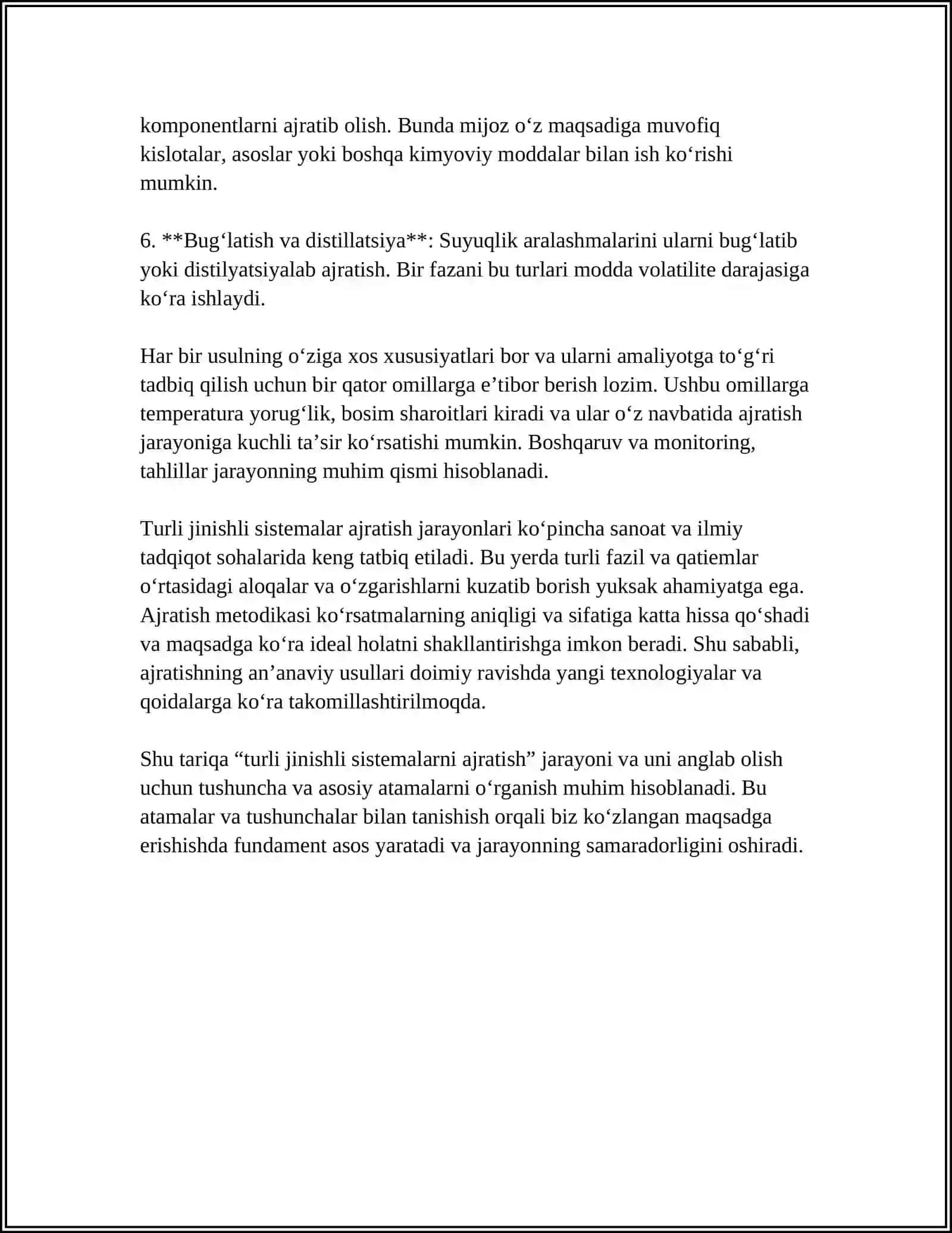 TURLI JINSLI SISTEMALARNI AJRATISH 4