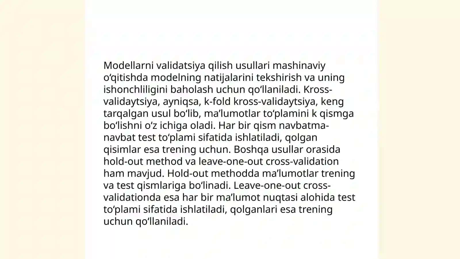 Turli modellarni qo'yishda eng yaxshi amaliyotlar 4