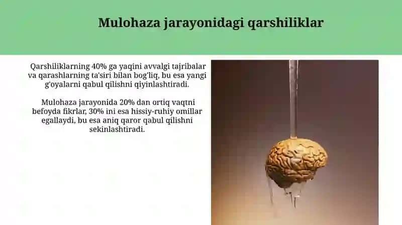 Tafakkur inersiyasining amal qilish mexanizmlari 4