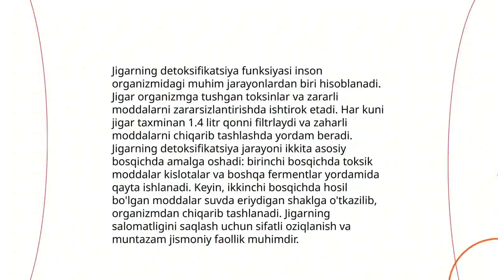 Toksik moddalarning jigarda zararsizlantirilishi 4