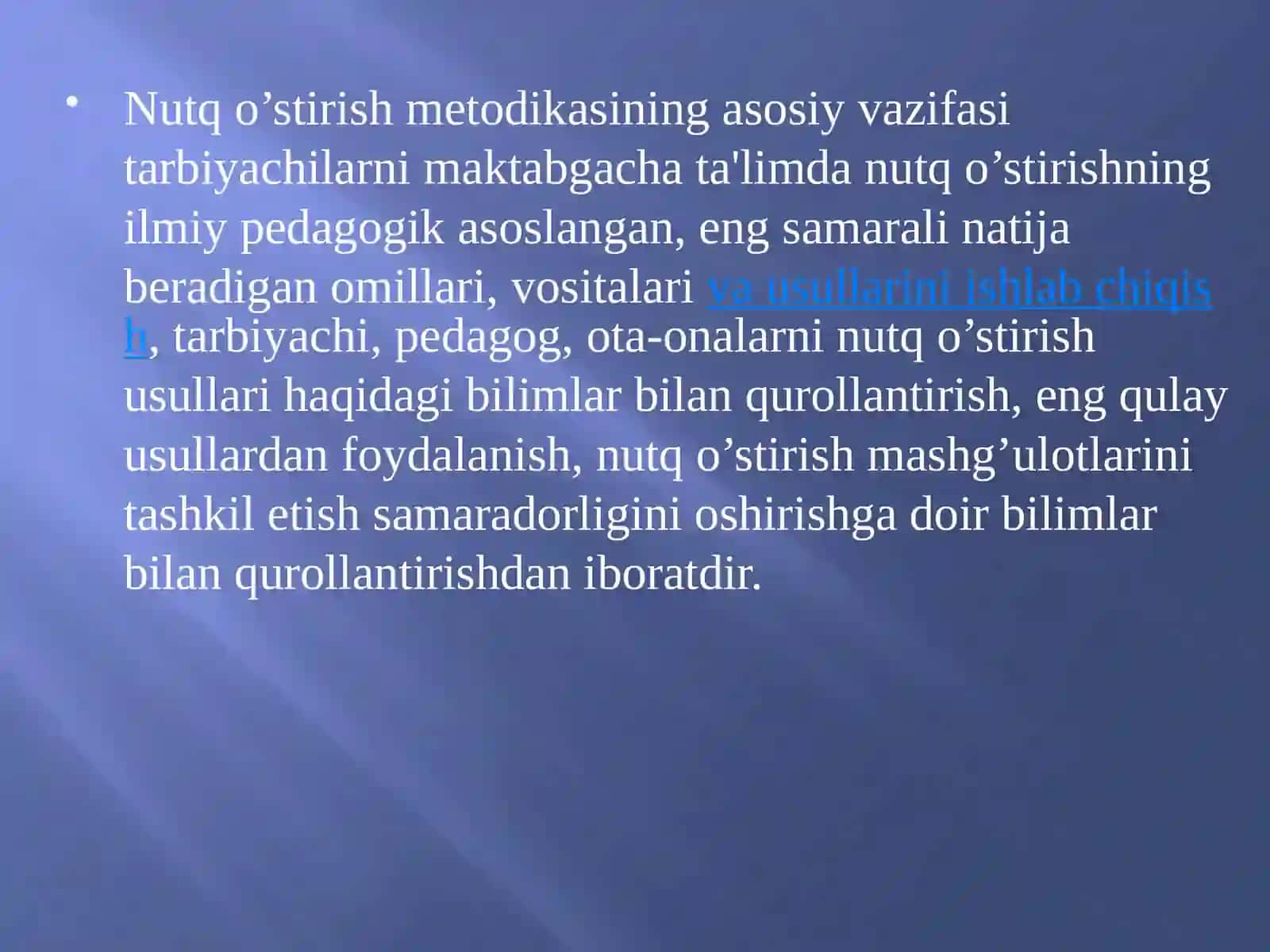 Nutqo'stirish metodikasi 4