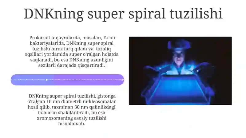 DNKning makromolekulyar strukturasi 4