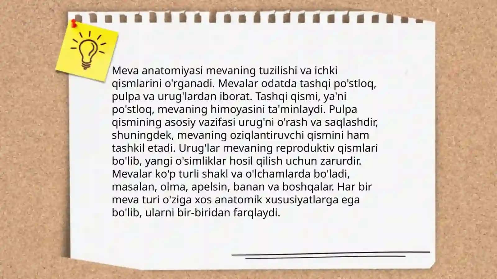 Meva tuzulishi va turlari 4