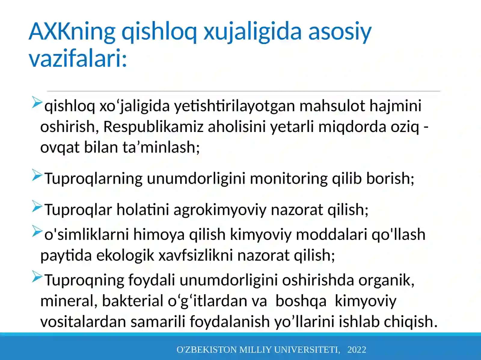 Agrokimyoviy xizmat ko‘rsatish 4
