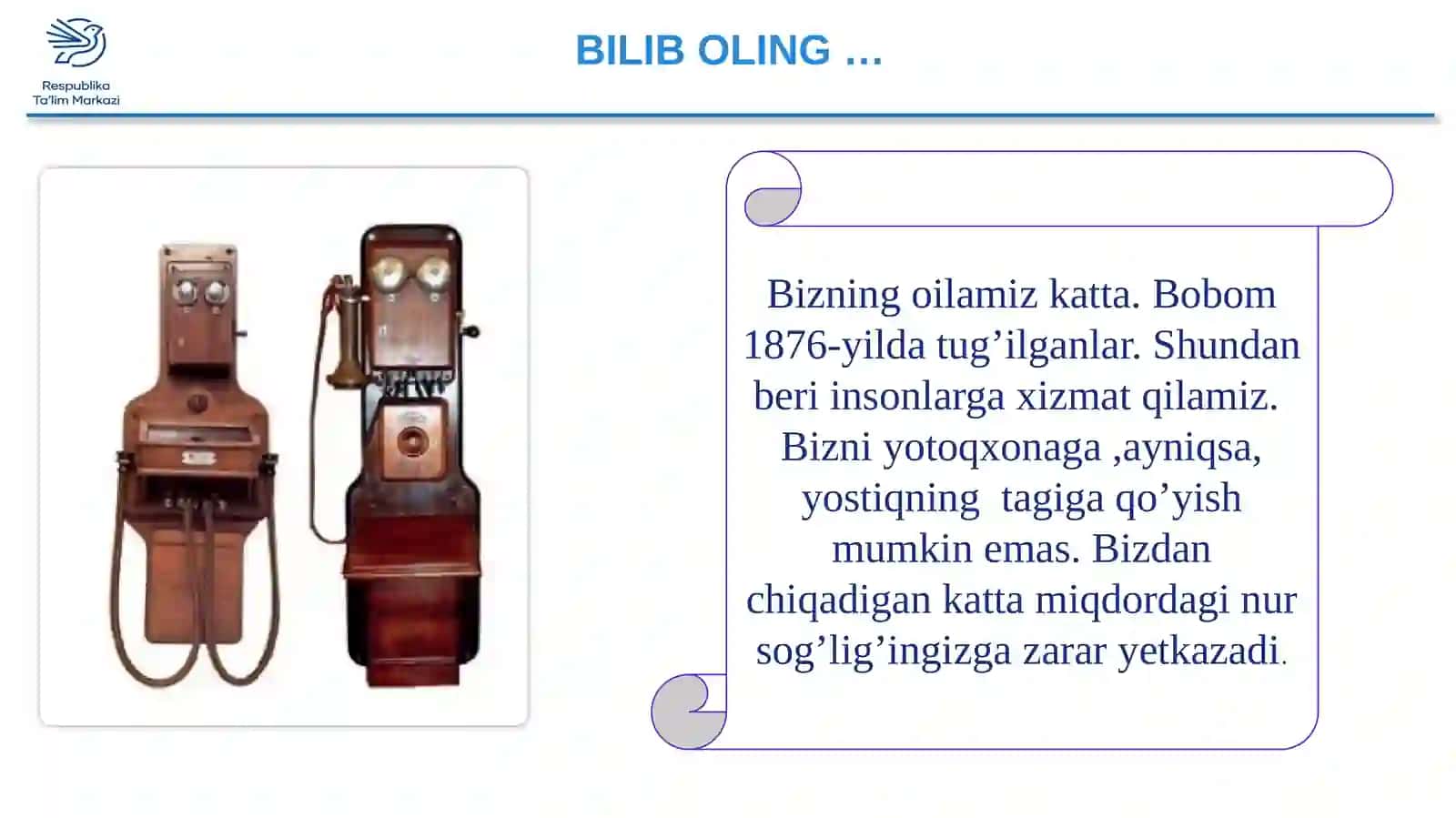 TELEFONDAN FOYDALANISH QOIDALARI 4