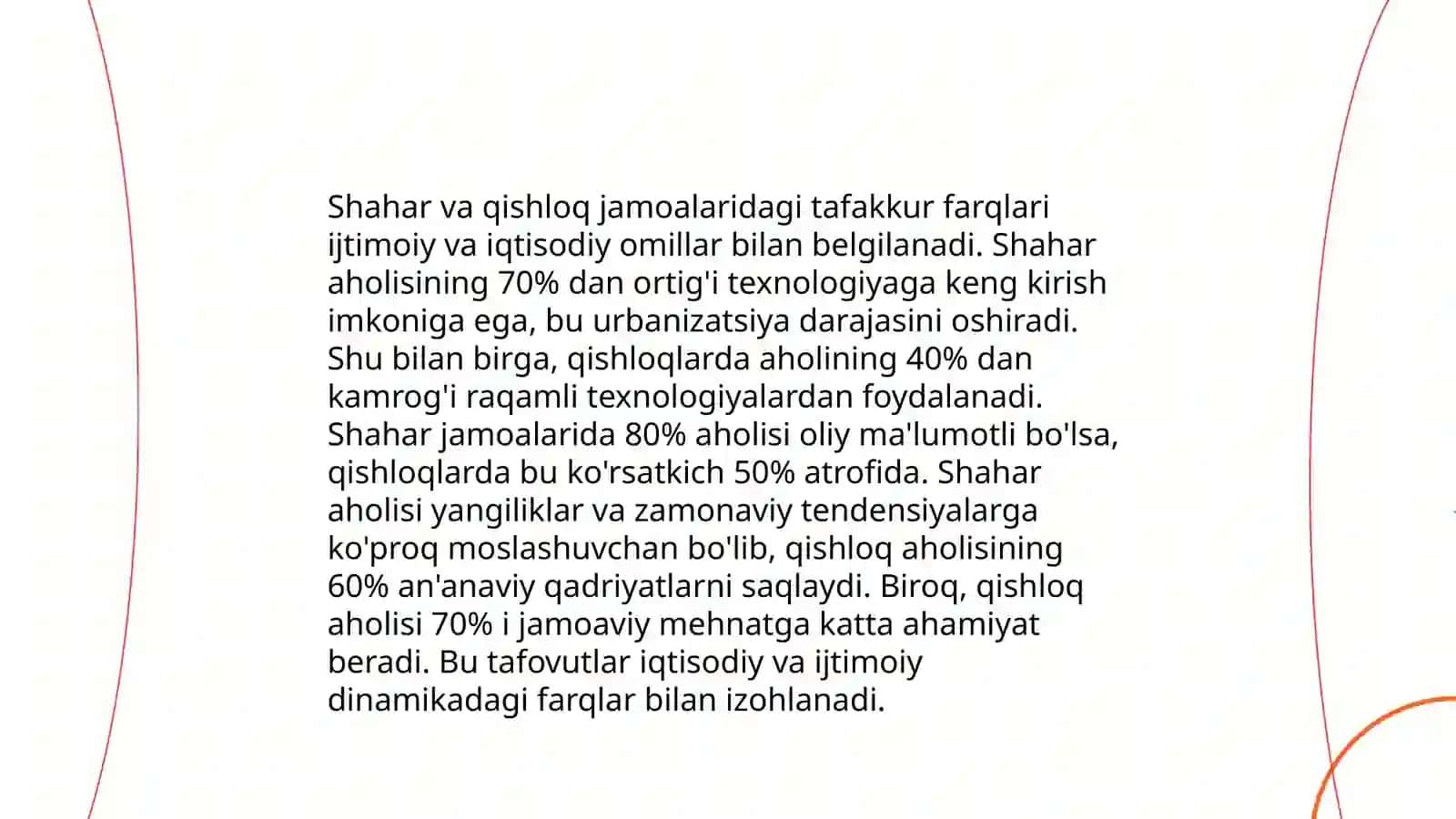 Oʻzbekistonda kishilar va sotsial guruhlarning tafakkur tarzlarini órganish masalalari 4