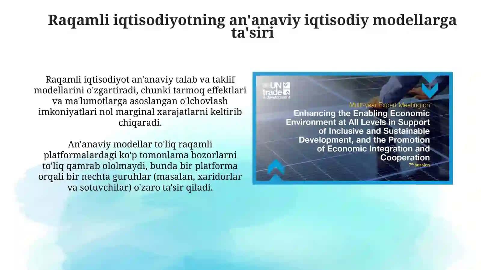 Raqamli iqtisodiyot sharoitida iqtisodiytahlilningrivojlanishi 4