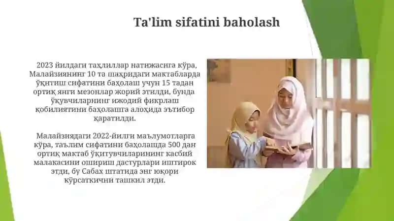 Malayziya Ta'lim Tizimi 4
