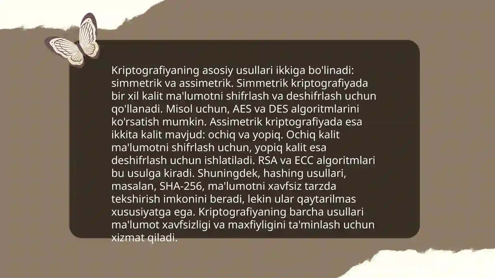 Axborot xavfsizligi asoslari 4