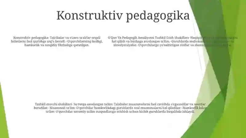 O'Quv Va Pedagogik Amaliyotni Tashkil Etish Shakillari 4