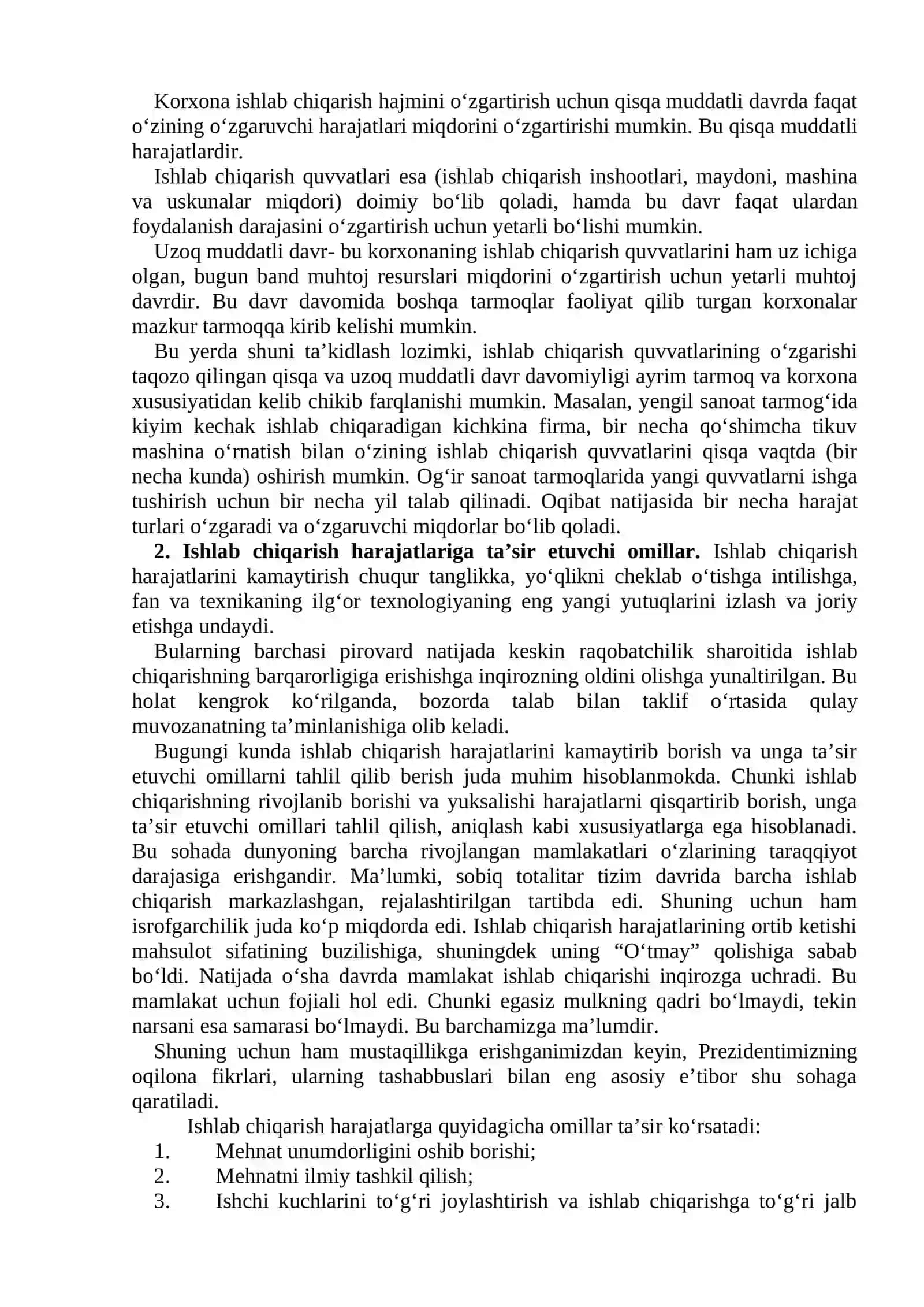 Korxona (firma) harajatlari va foydasi: tarkibi, shakllanishi va taqsimlanishi 4