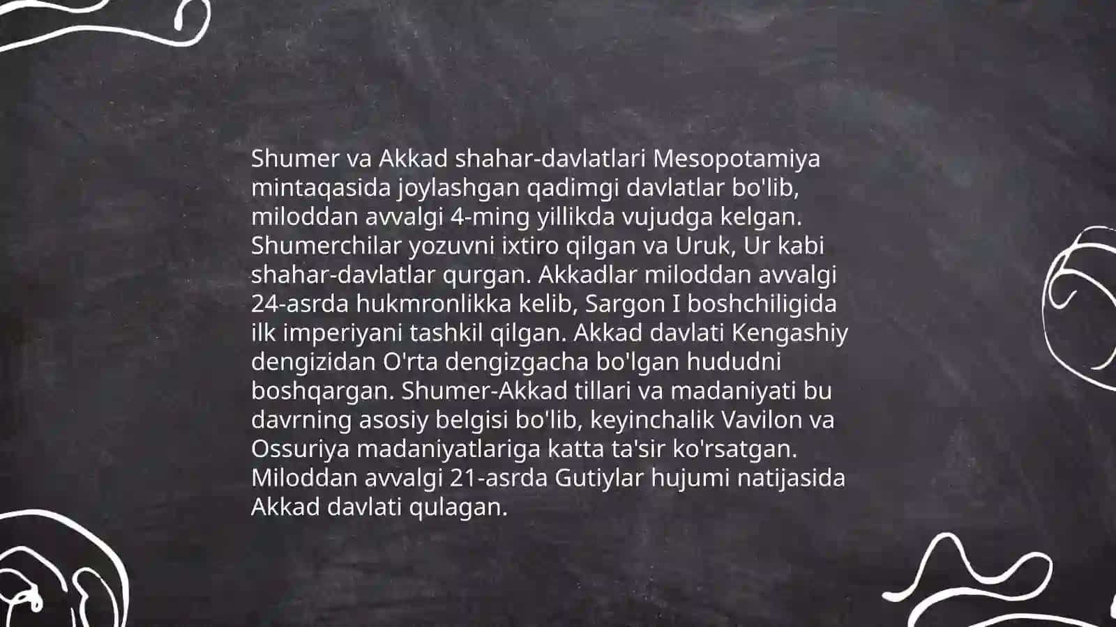 Shumer va akkad davlatlari 4