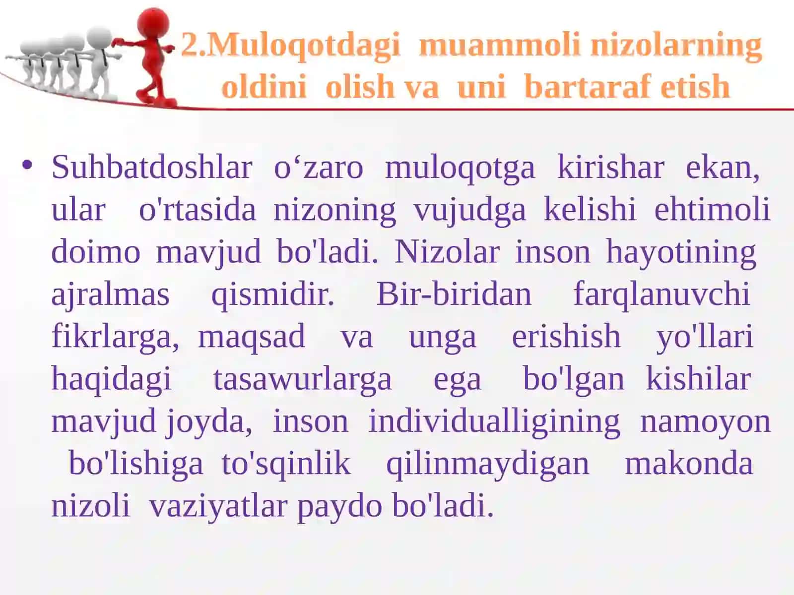 "NEGA MUAMMOLARGA DUCH KELAMIZ" MALIKOVA DILAFRUZ DILSHODOVNA 4