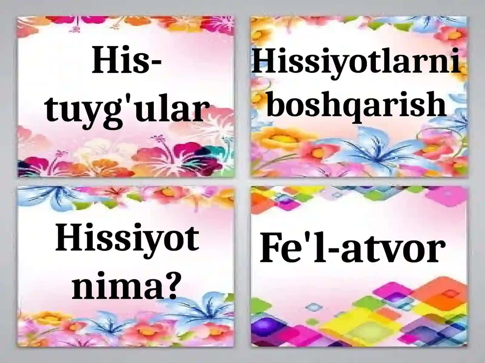 TARBIYA 8-SINFTARQATMALAR 4