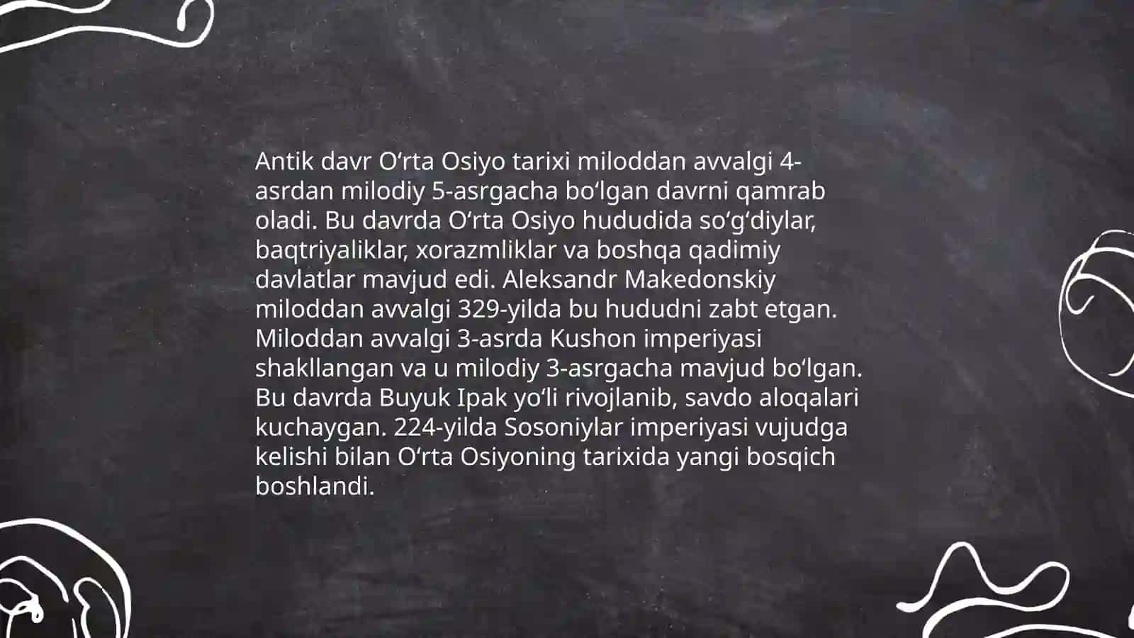 Oʻzbekiston tarixini davrlashtirish masalalari 4