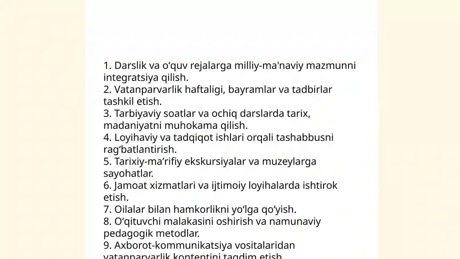 Millat tarbiyasi va vatanparvarlik 4