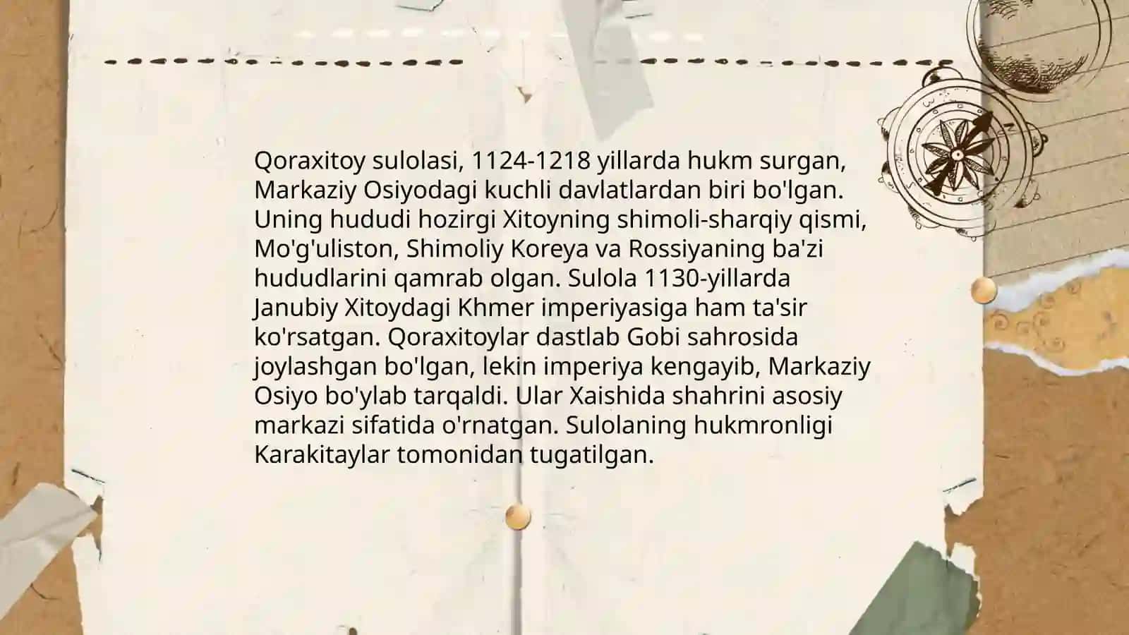 Qoraxitoy sulolasi 4