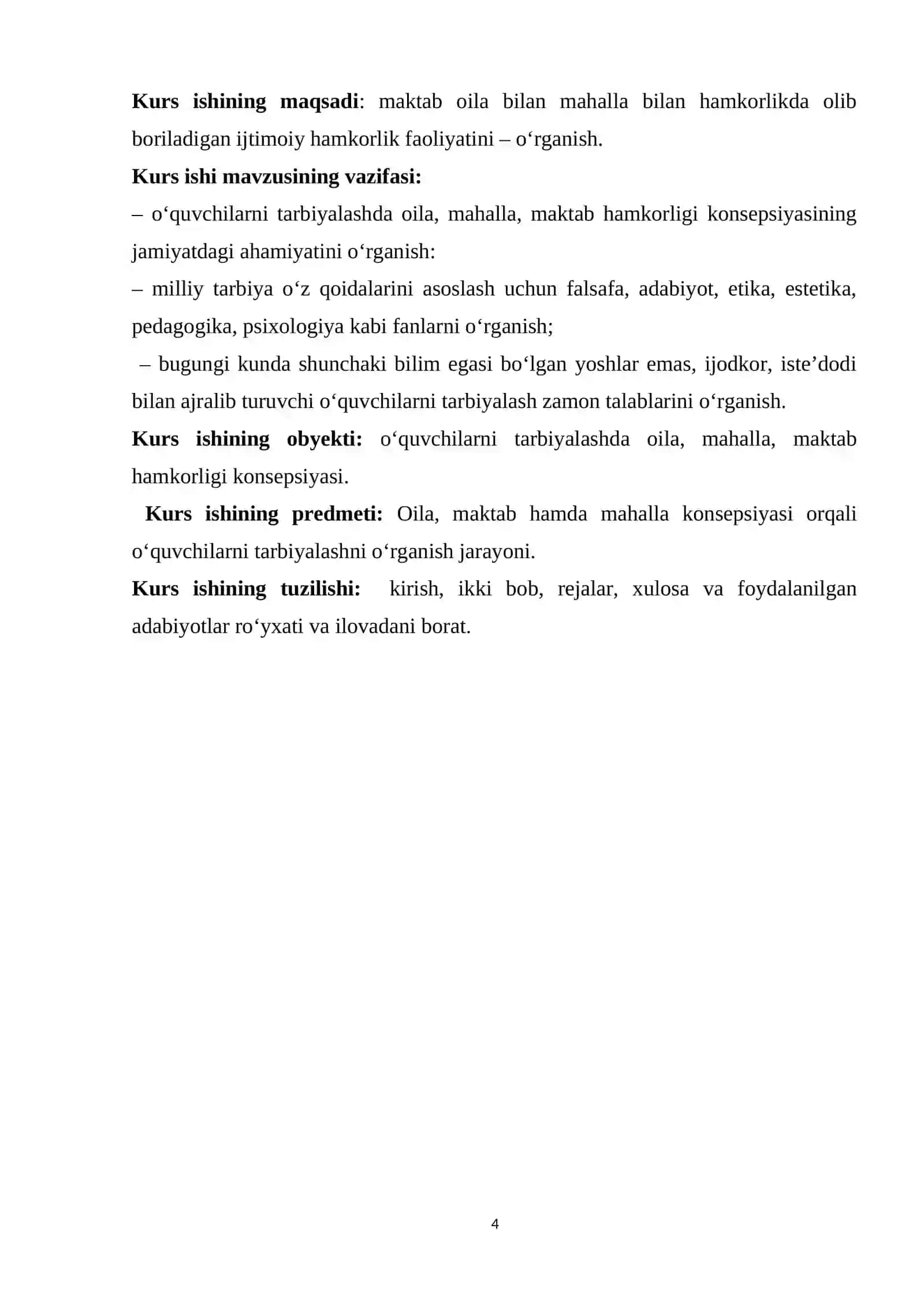 Boshlangʻich taʼlimda oila va jamoatchilik bilan olib boriladigan ishlar metodikasi 4