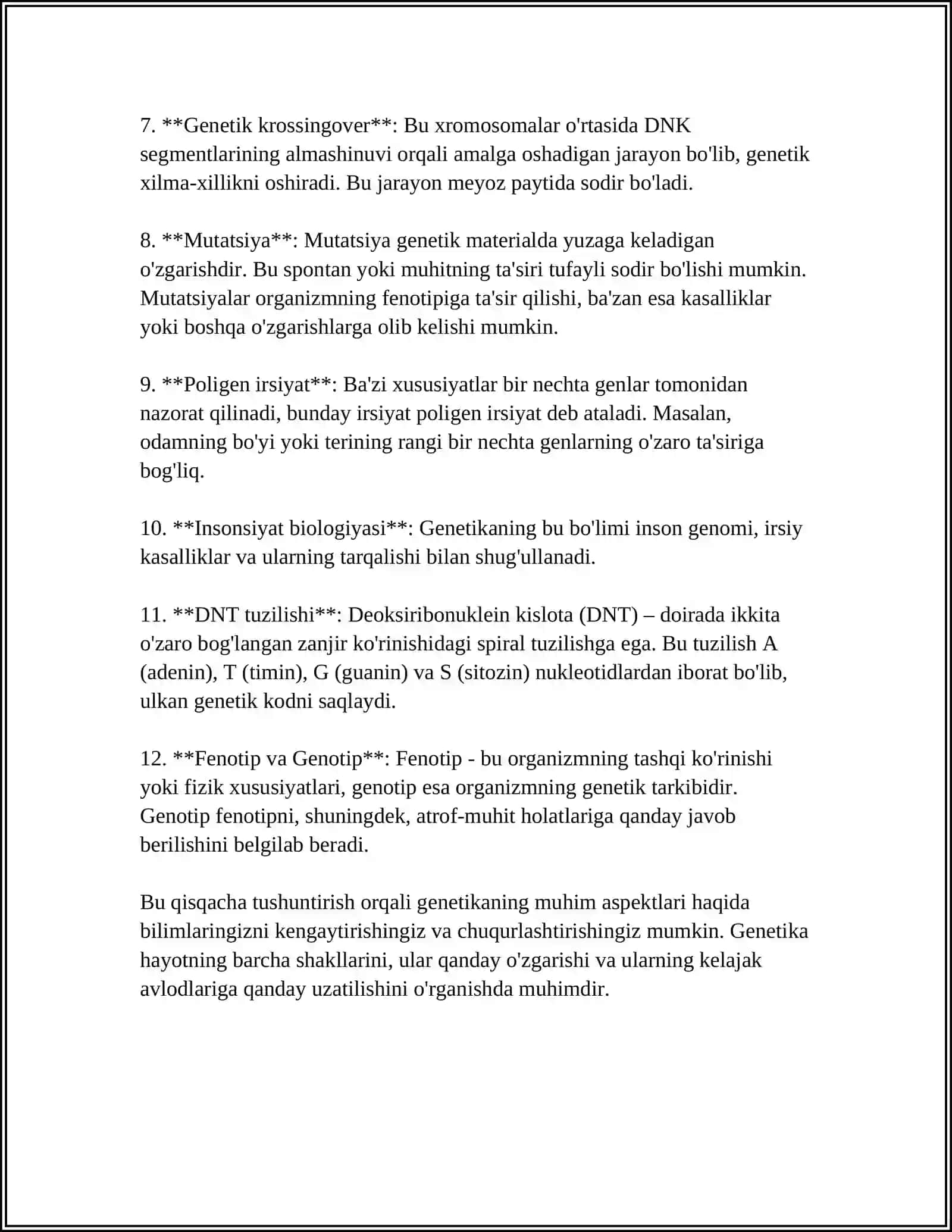 ANTROPOGENETIKA USULLARI VA POPULYATSION-STATISTIK USUL 4