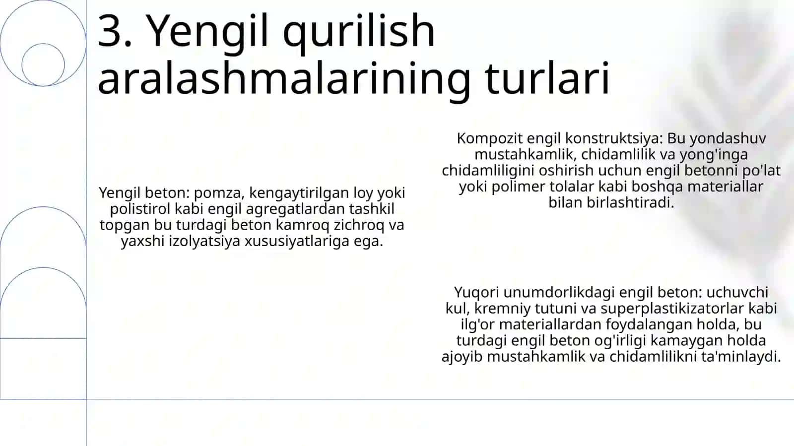 Yengil O'Ta Yengil Va Kompozit Qurilish Qorishmalari Tayorlash Va Ishlatish Istiqbollari 4