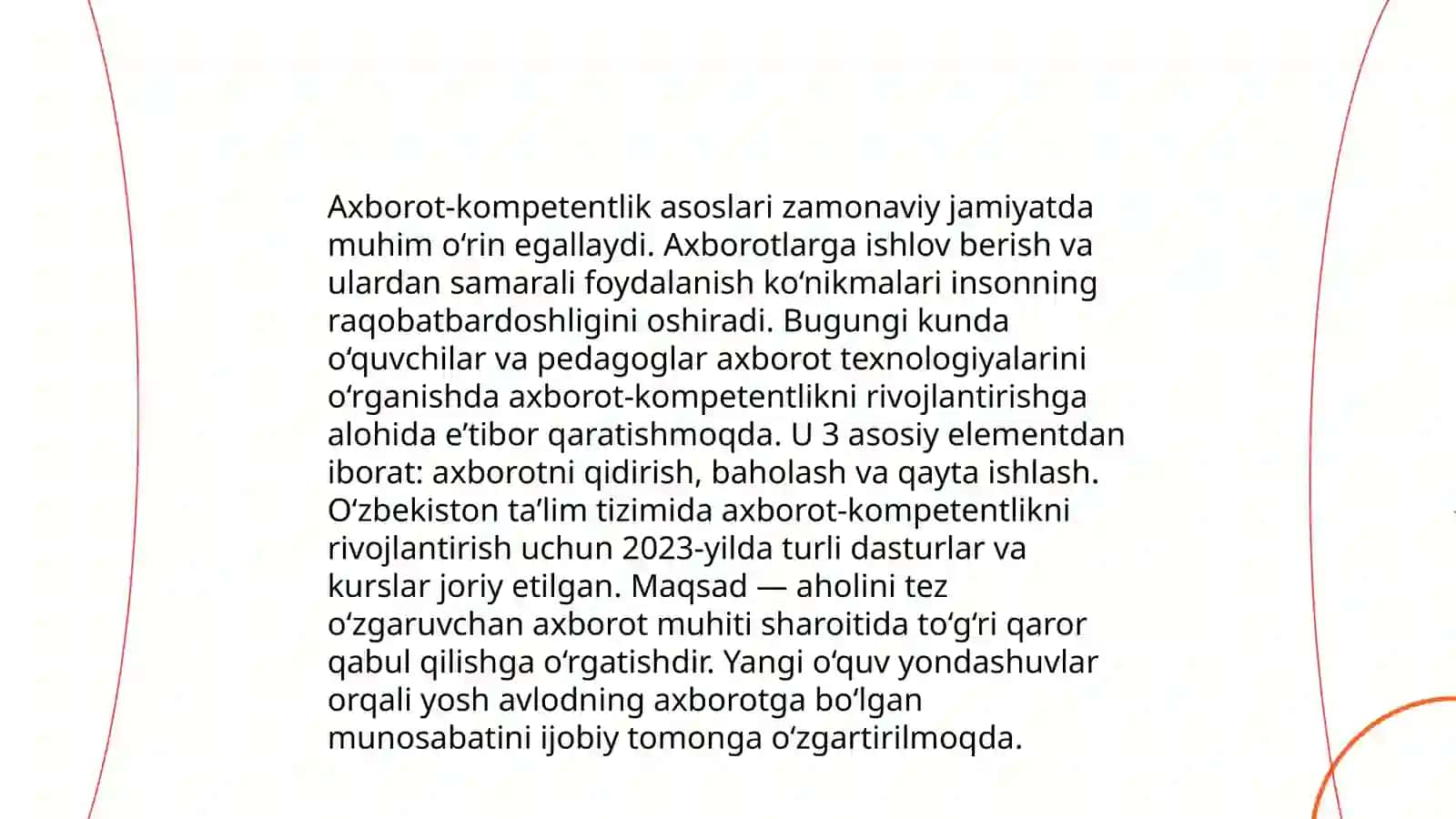 Uzluksiz ta'lim jarayonida boshlang‘ich sinf o‘qituvchilarining axborot kompatentligi kasbiy tayyorgarligi 4