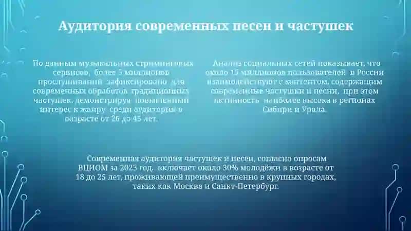 Новые песни и частушки 4
