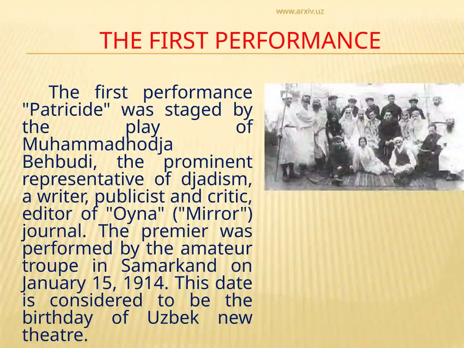 Theatres in Uzbekistan 4