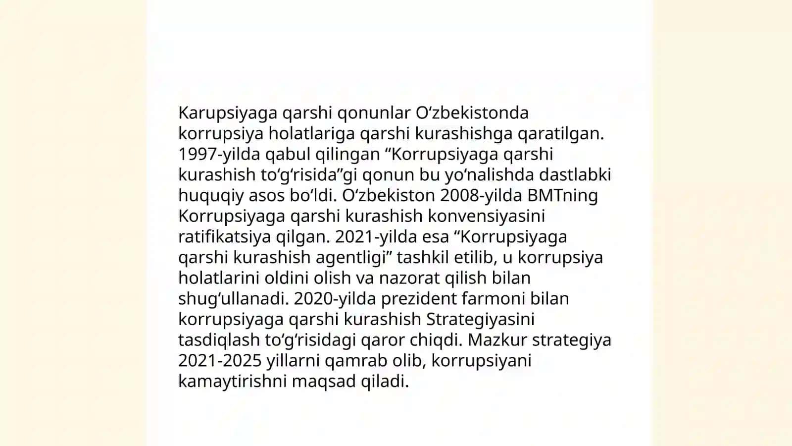 Karupsiyaga qarshi kurash 4